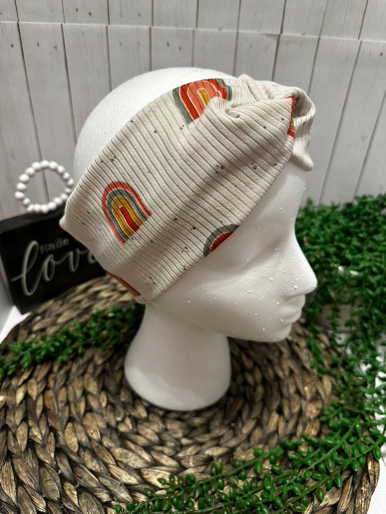 Bright Rainbow Headband