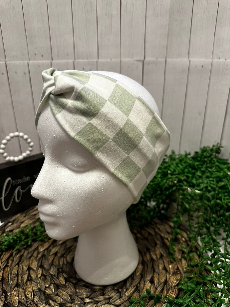Checkered Headband