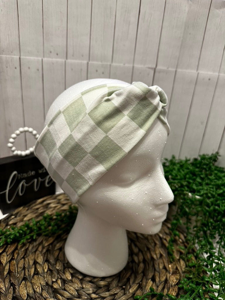 Checkered Headband