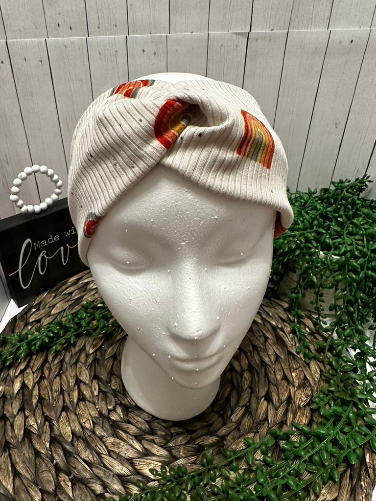 Bright Rainbow Headband