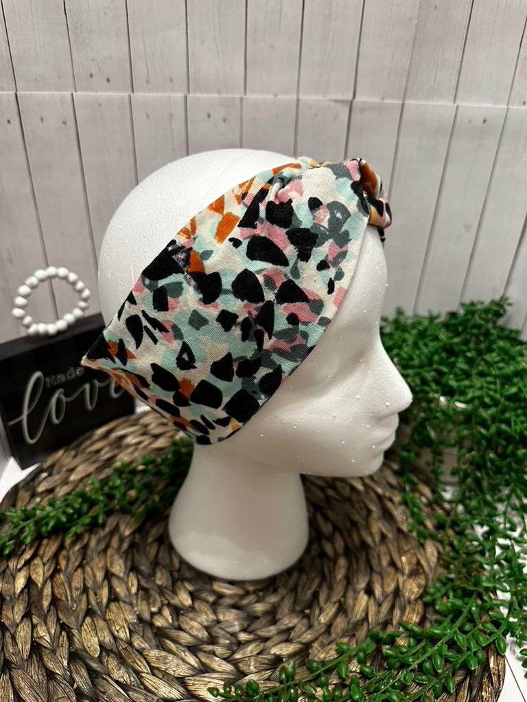 Color splatter Headband